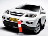 Markeerpaal FLEX ø100x1000mm met voet