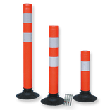 Markeerpaal FLEX ø100x1000mm met voet