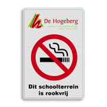 Informatiebord LOGO full-colour - roken verboden