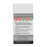 Vlak informatiebord AluPanel met full-colour opdruk