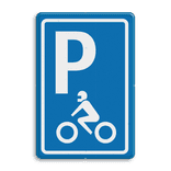 Verkeersbord RVV E08m - motor - Hoogstraat