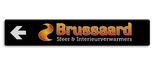 Verwijsbord 2000x350mm in huisstijl en pijl
