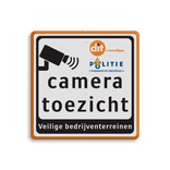 Camerabewaking vierkant full-colour DIT IS BEVEILIGEN