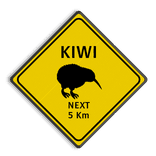 Verkeersbord Australië - KIWI