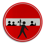 Verkeersbord biertje bestellen?