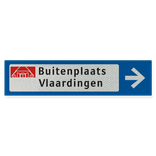 Bordpaneel 2070x485x32mm ANWB + 1 kleur logo