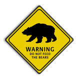 Verkeersbord Australië - BEARS
