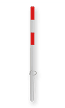 Antiparkeerpaal IB31 Ø60mm - NEERKLAPBAAR - hangslot
