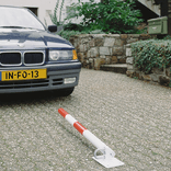 Antiparkeerpaal IB31 Ø60mm - NEERKLAPBAAR - hangslot