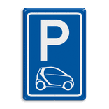 Parkeerbord E08 voor auto merk SMART