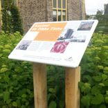 Plattegrond- informatiebord rechthoek 4:3 reflecterend + eigen opdruk