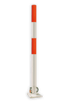 Antiparkeerpaal IB31 Ø60mm - NEERKLAPBAAR - hangslot