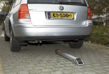 Antiparkeerpaal IB30 Aluminium STEP - bodemmontage