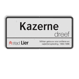 Straatnaambord type Lier - BE / 750x250x28mm