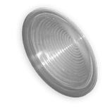 Lens polycarbonaat verkeerslicht (VKL) - wit/helder