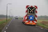 Vlak AluPanel Kaderrand voor Actieraam 300mm breed rood/wit