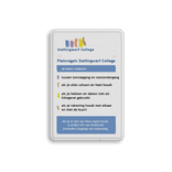 Schoolpleinbord 3:2  full-colour reglementen