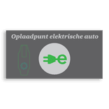 Aluminium bordpaneel VLAK 2000x1000x2mm RAL6018 / wit-groen