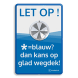 ICE ALERT Informatiebord 400x600mm
