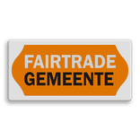 Fairtrade informatiebord - FAIRTRADE GEMEENTE - 800x400mm