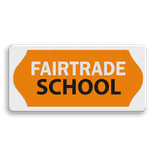 Fairtrade informatiebord - FAIRTRADE SCHOOL - 400x200mm