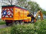 Vlak Kaderrand voor ACTIERAAM 1800x1200mm, banen 200mm rood/wit