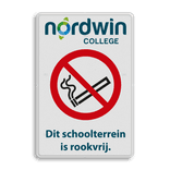 Informatiebord LOGO full-colour - roken verboden