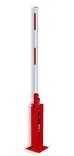 Barrière levante (SH2) - RAL3020 - verrouillable - avec ressort à gaz