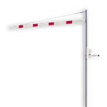 Limiteur de hauteur variable 1,8 - 2,8 mètres - Horizontal et rotatif en une pièce - Montage dans le sol