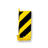Protection d’angle flexible en acier 160 x 160 x 5 mm – Jaune/noir