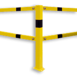 Poteaux BASIC en acier pour barrière de sécurité industrielle