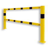 Lot de deux traverses BASIC – Barrière de sécurité industrielle en acier