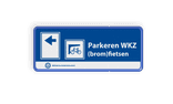 Bewegwijzering 5:2  UMC - fietsparkeren - routebord