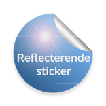 Reflecterende sticker 400x600mm - PREVENT SMASH & GRAB