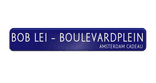 Straatnaambord ALU-DOR 1200x200x28mm - 1r - type Amsterdam