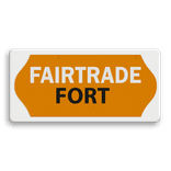 Fairtrade informatiebord - FAIRTRADE FORT - 400x200mm