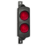 Attentielicht LED 2xØ100mm 230V