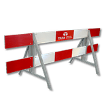 Afzethek C-profiel aluminium ENKELZIJDIG klasse 3 rood/wit + A-standaards - TATA Steel