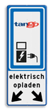 Verkeersbord RVV BW101_SP19+tekst+logo