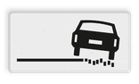 Verkeersbord RVV OB18r - rechts zachte berm