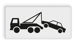 Verkeersbord RVV OB303 - Wegsleepregeling van kracht