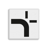 Verkeersbord RVV OB711 - Voorrangsweg voor kruispunt
