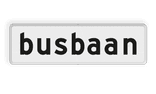 Verkeersbord RVV OB619 - Busbaan