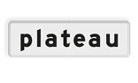 Verkeersbord RVV OBD16 - Onderbord - Plateau