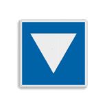 Scheepvaartbord BPR E.5.8 - Ligplaatsen voor niet-kegelschepen, geen duwvaart zijnde