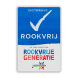 Informatiebord Rookvrij Speeltuin met logo