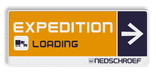 Informatiebord rechthoek 3:1 reflecterend + Nedschroef - REPECTION hier melden