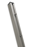 Montageframe TS6 staanders (60x60mm) - geborsteld aluminium - set 2 stuks