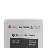 Verkeersbord dubbel omgezette rand - type 3:1 - rechthoek