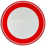 Verkeersbord RVV C01 - Gesloten voor alle verkeer